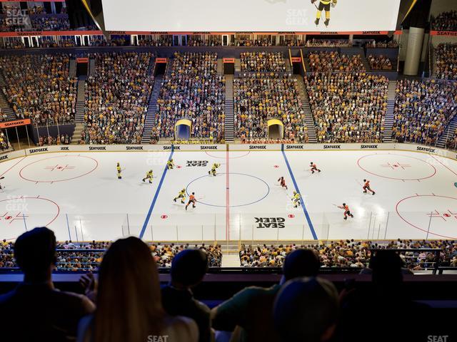 Bridgestone Arena - Section Suite Club 44 Seat View