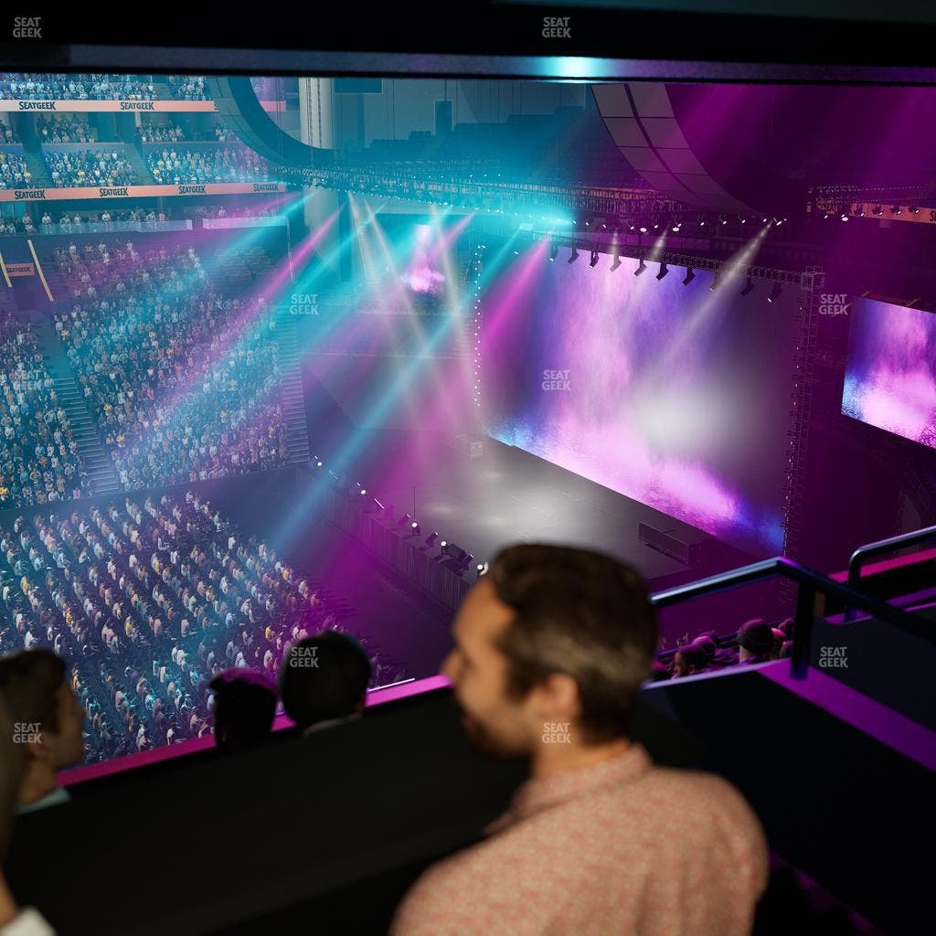 Bridgestone Arena - Section Suite Club 44 Seat View