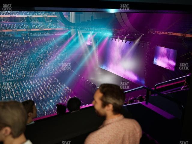 Bridgestone Arena - Section Suite Club 44 Seat View
