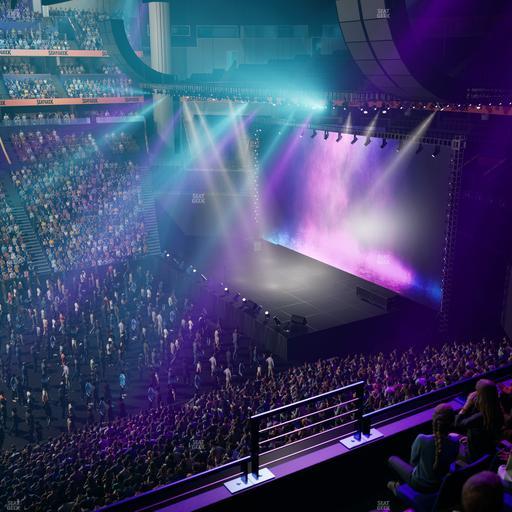 Bridgestone Arena - Section Suite Club 44 Seat View