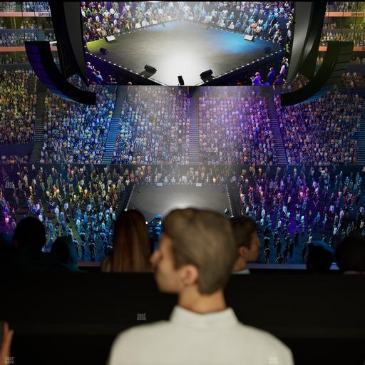 Bridgestone Arena - Section Suite Club 44 Seat View