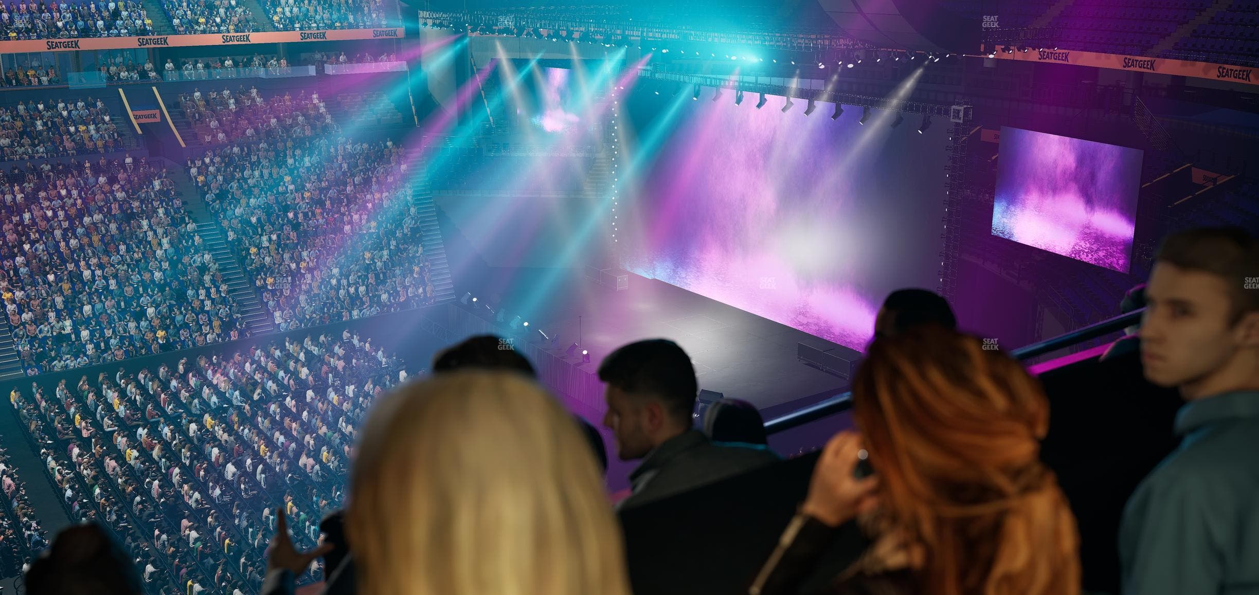 Bridgestone Arena - Section Suite Club 45 Seat View