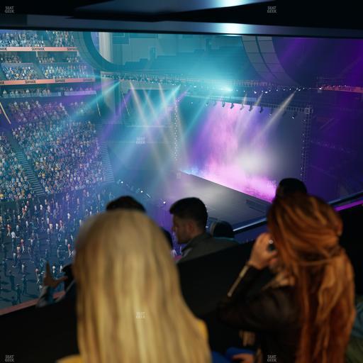 Bridgestone Arena - Section Suite Club 45 Seat View