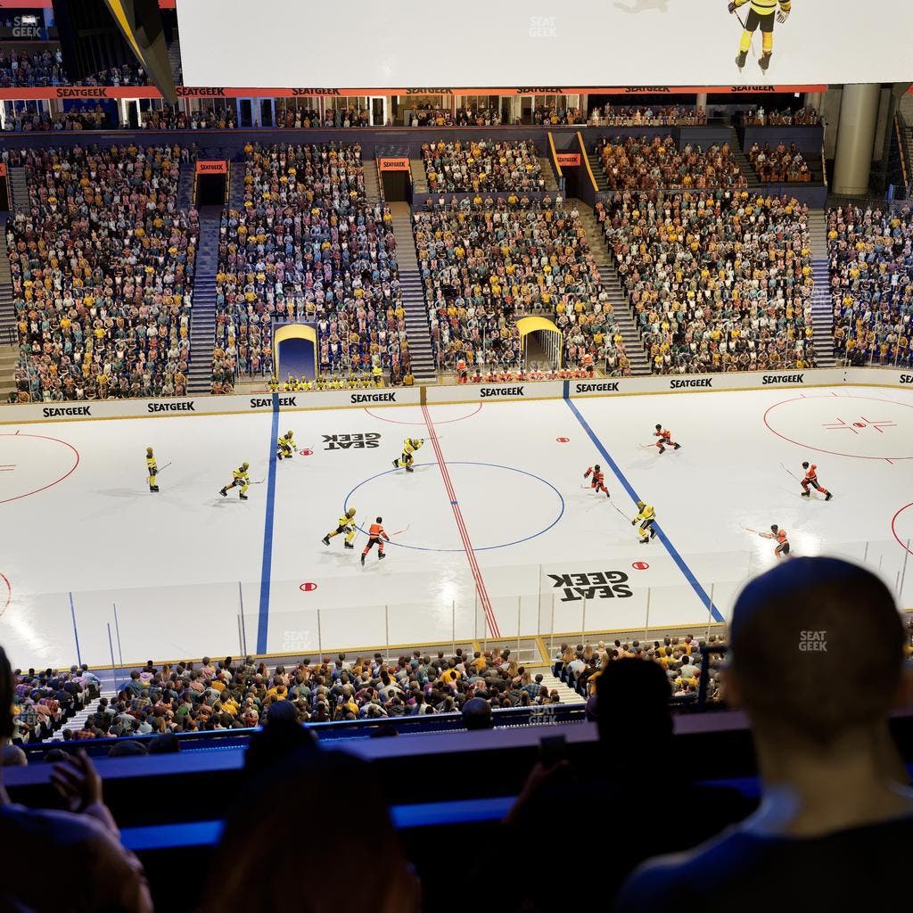 Bridgestone Arena - Section Suite Club 45 Seat View
