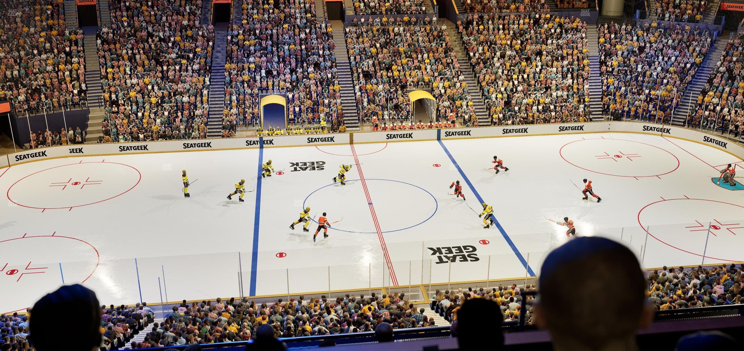 Bridgestone Arena - Section Suite Club 45 Seat View