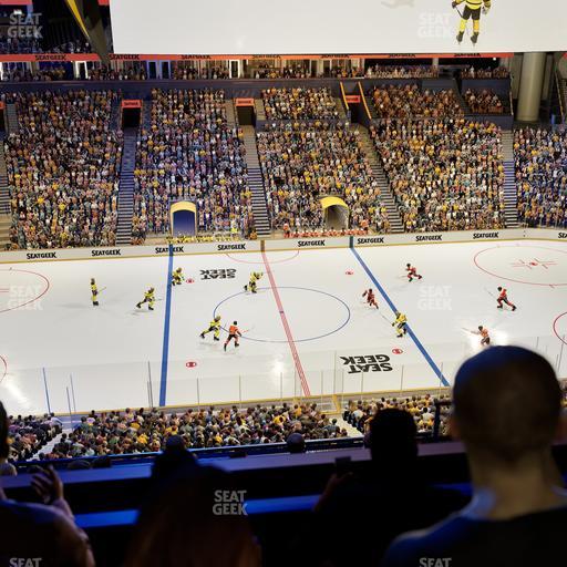 Bridgestone Arena - Section Suite Club 45 Seat View