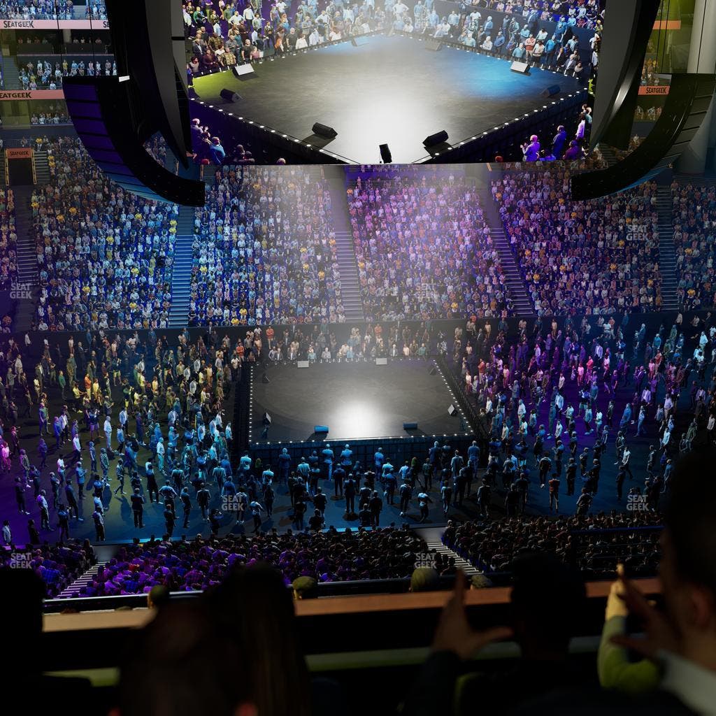 Bridgestone Arena - Section Suite Club 45 Seat View