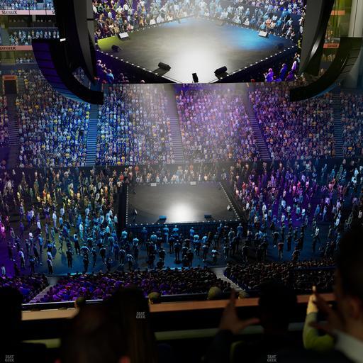 Bridgestone Arena - Section Suite Club 45 Seat View