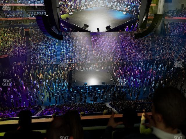 Bridgestone Arena - Section Suite Club 45 Seat View