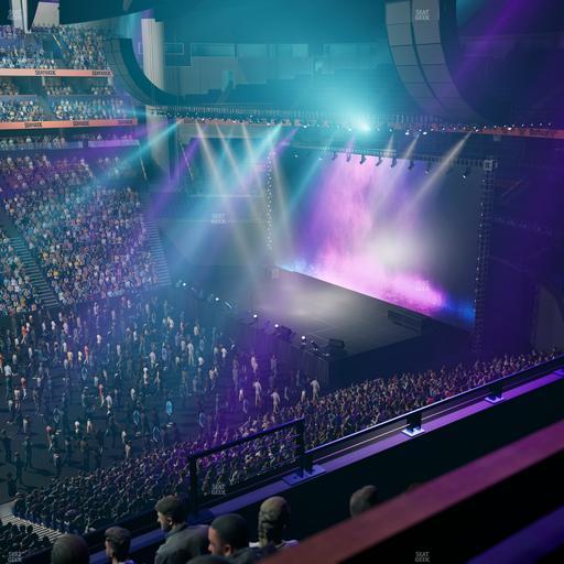 Bridgestone Arena - Section Suite Club 45 Seat View