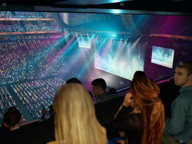 Bridgestone Arena - Section Suite Club 45 Seat View Bridgestone Arena - Section Suite Club 45 Seat View