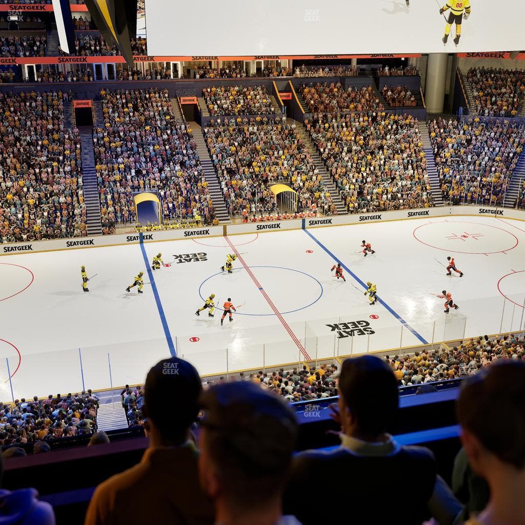 Bridgestone Arena - Section Suite Club 46 Seat View