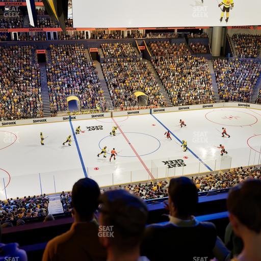 Bridgestone Arena - Section Suite Club 46 Seat View