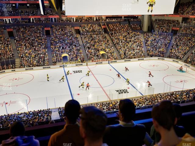 Bridgestone Arena - Section Suite Club 46 Seat View