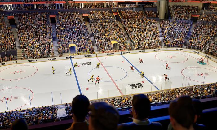 Bridgestone Arena - Section Suite Club 46 Seat View