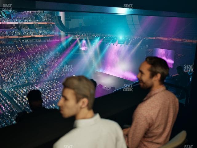 Bridgestone Arena - Section Suite Club 46 Seat View