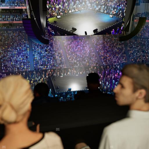 Bridgestone Arena - Section Suite Club 46 Seat View