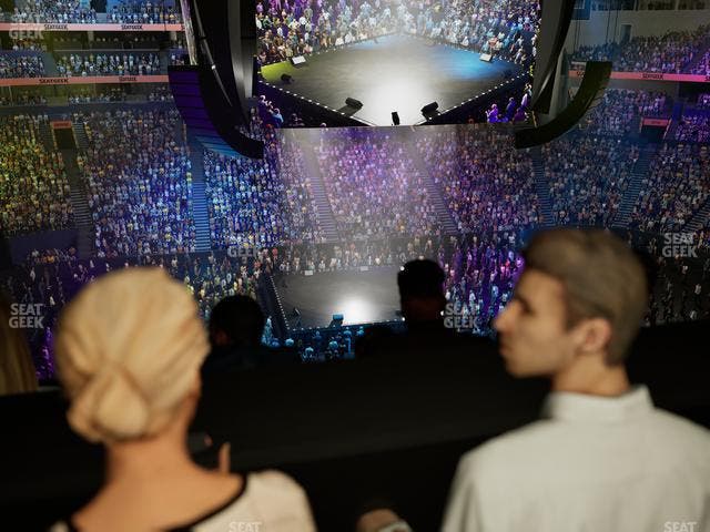 Bridgestone Arena - Section Suite Club 46 Seat View