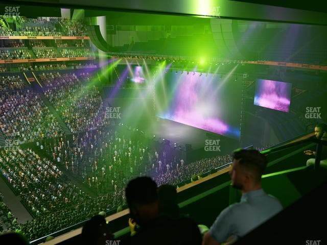 Bridgestone Arena - Section Suite Club 46 Seat View