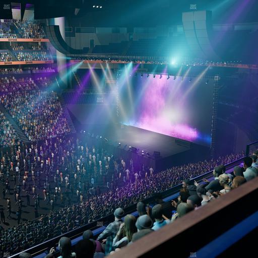 Bridgestone Arena - Section Suite Club 46 Seat View