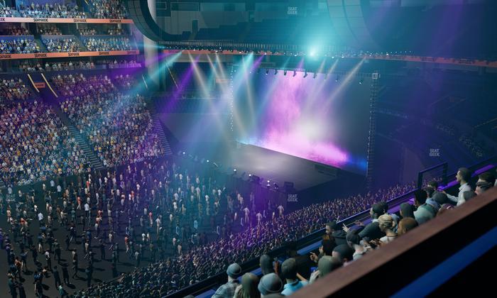 Bridgestone Arena - Section Suite Club 46 Seat View