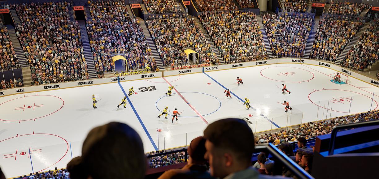 Bridgestone Arena - Section Suite Club 47 Seat View