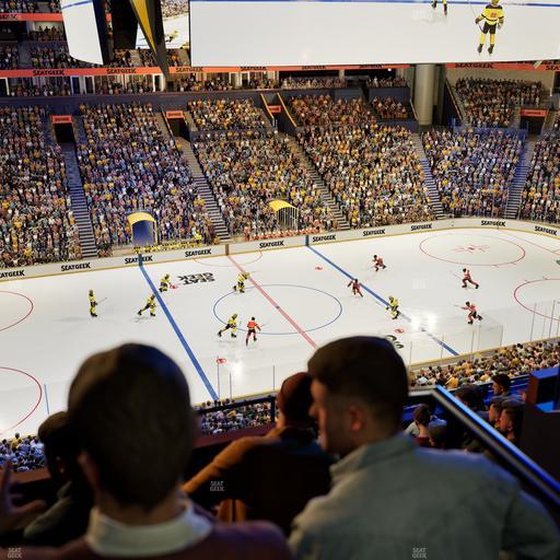Bridgestone Arena - Section Suite Club 47 Seat View