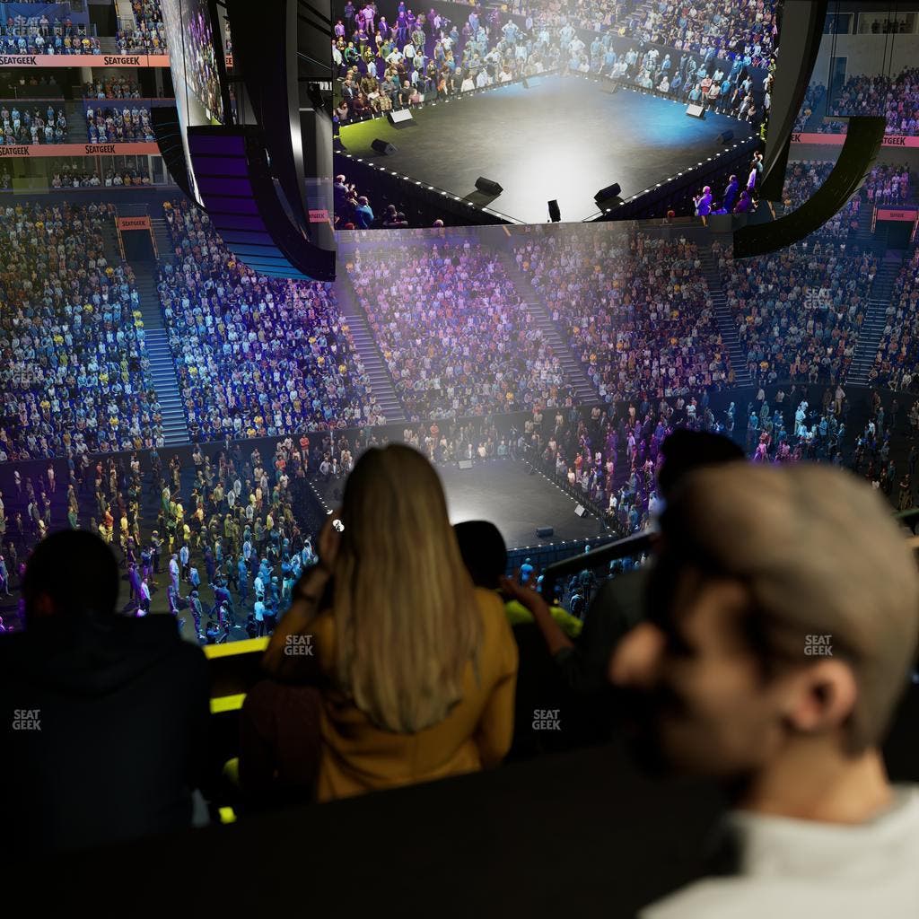 Bridgestone Arena - Section Suite Club 47 Seat View