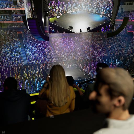 Bridgestone Arena - Section Suite Club 47 Seat View