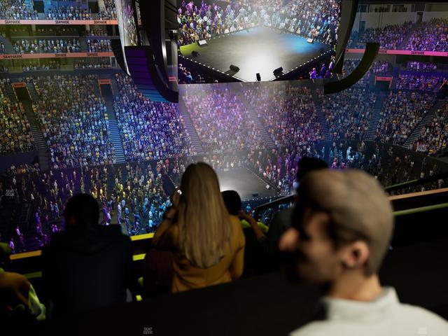 Bridgestone Arena - Section Suite Club 47 Seat View