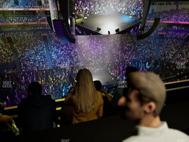 Bridgestone Arena - Section Suite Club 47 Seat View