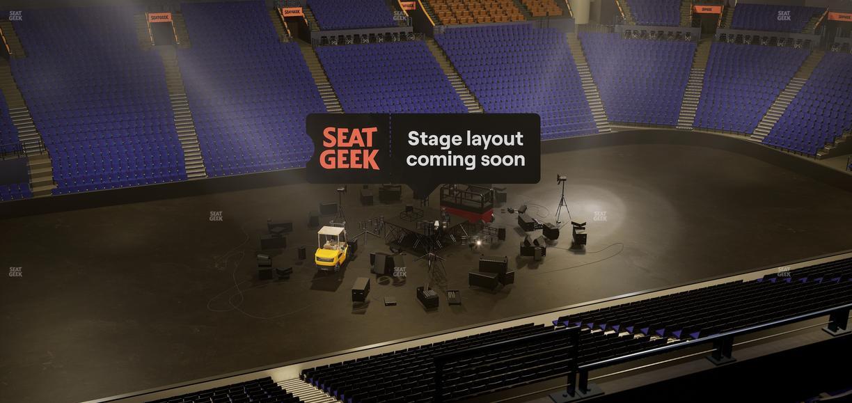 Bridgestone Arena - Section Suite Club 47 Seat View