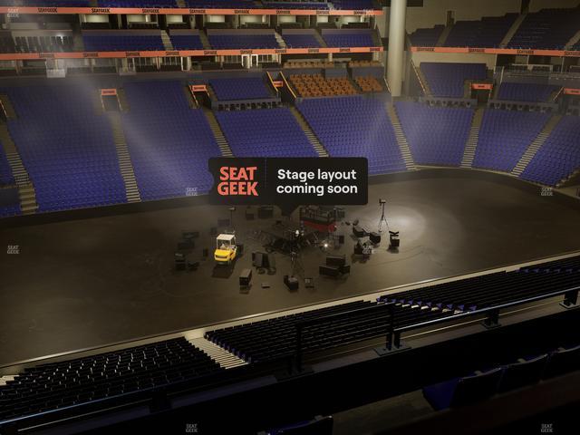 Bridgestone Arena - Section Suite Club 47 Seat View
