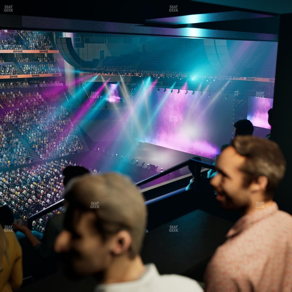 Bridgestone Arena - Section Suite Club 47 Seat View
