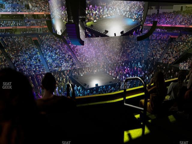 Bridgestone Arena - Section Suite Club 48 Seat View