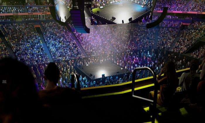 Bridgestone Arena - Section Suite Club 48 Seat View