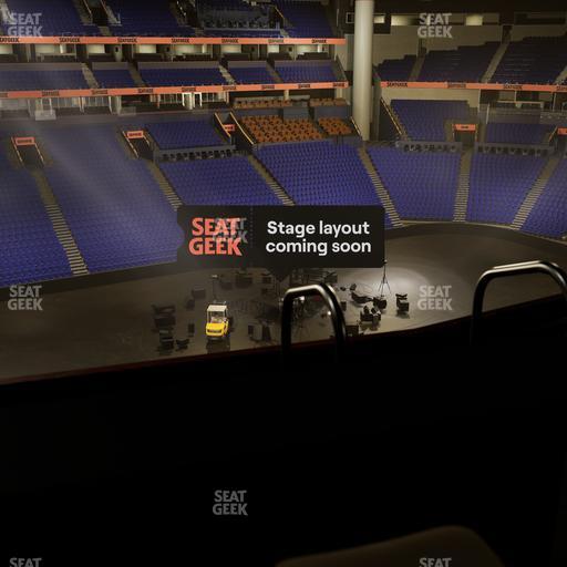 Bridgestone Arena - Section Suite Club 48 Seat View