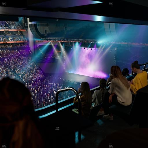 Bridgestone Arena - Section Suite Club 48 Seat View