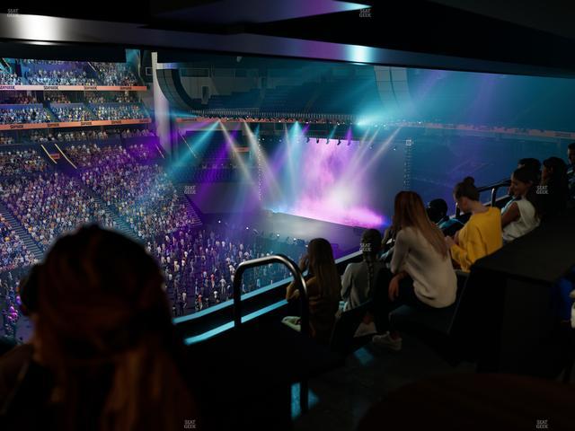 Bridgestone Arena - Section Suite Club 48 Seat View Bridgestone Arena - Section Suite Club 48 Seat View