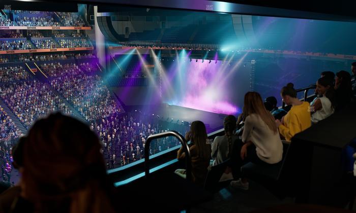 Bridgestone Arena - Section Suite Club 48 Seat View