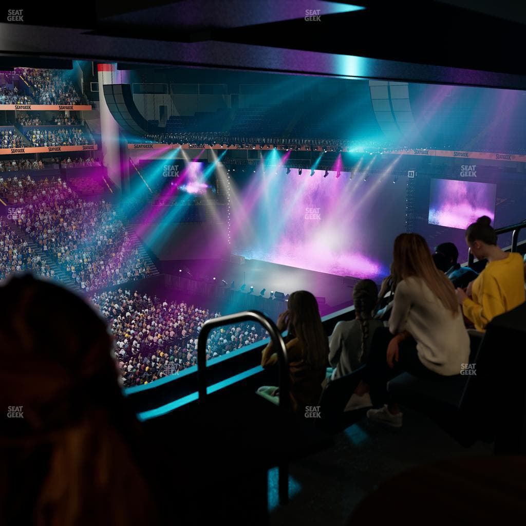 Bridgestone Arena - Section Suite Club 48 Seat View