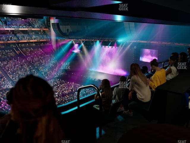 Bridgestone Arena - Section Suite Club 48 Seat View
