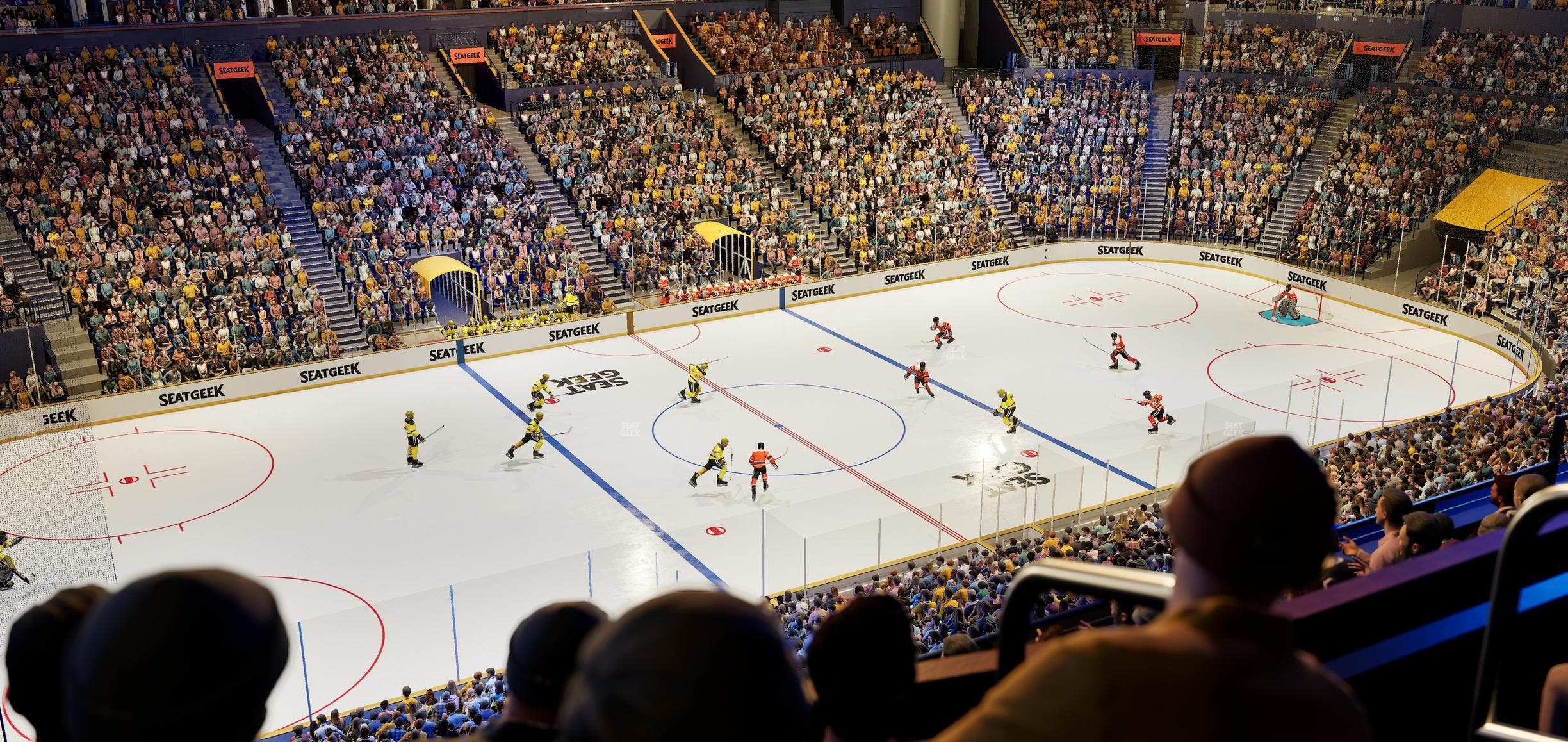 Bridgestone Arena - Section Suite Club 48 Seat View