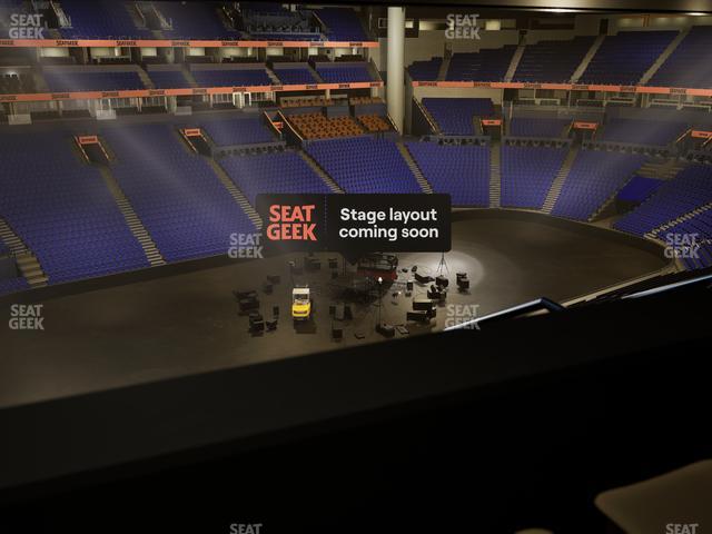 Bridgestone Arena - Section Suite Club 49 Seat View