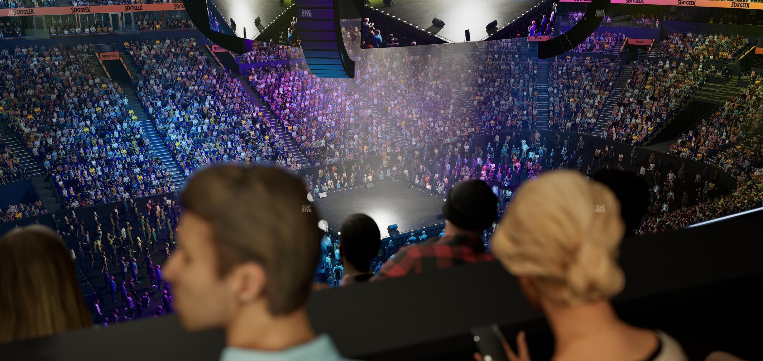 Bridgestone Arena - Section Suite Club 49 Seat View