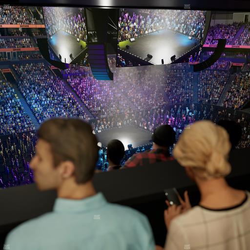 Bridgestone Arena - Section Suite Club 49 Seat View