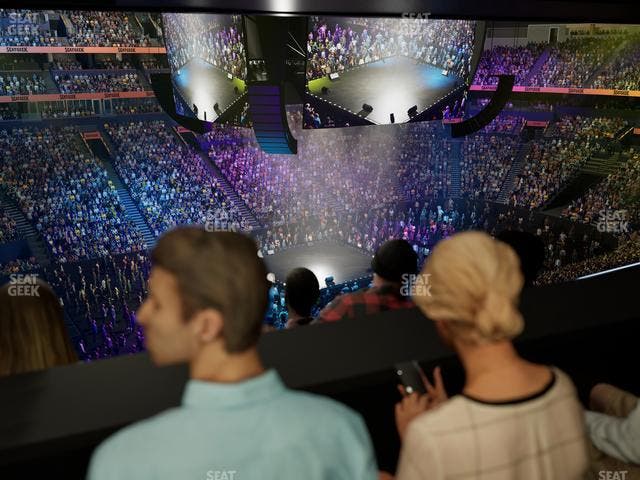 Bridgestone Arena - Section Suite Club 49 Seat View