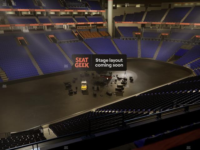 Bridgestone Arena - Section Suite Club 49 Seat View