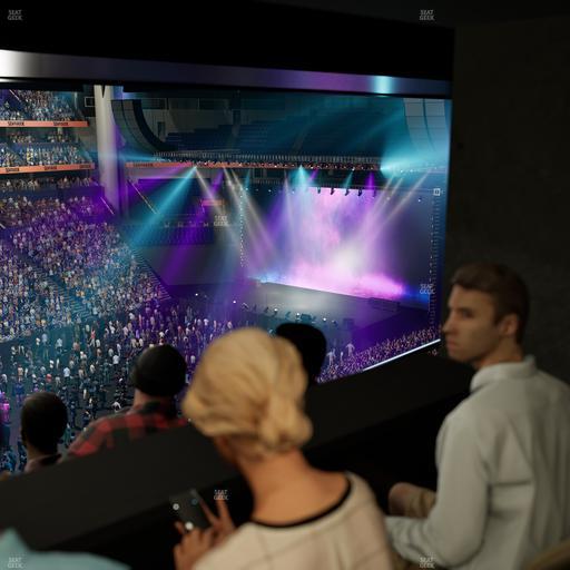 Bridgestone Arena - Section Suite Club 49 Seat View