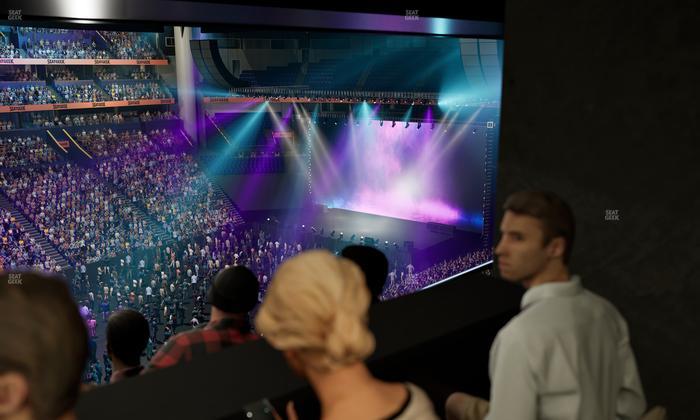 Bridgestone Arena - Section Suite Club 49 Seat View